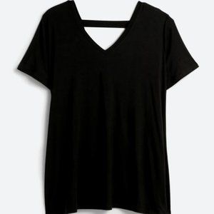 Murella Bar Back Knit Tee 2X